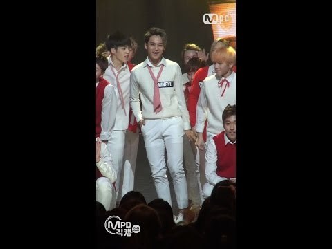 [MPD직캠] 세븐틴 민규 직캠 만세 MANSAE Seventeen Fancam @엠카운트다운_151029