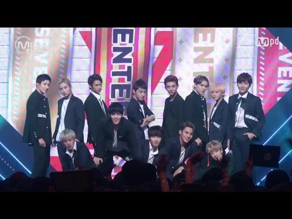 [MPD직캠] 세븐틴 직캠 만세 MANSAE Seventeen Fancam @엠카운트...