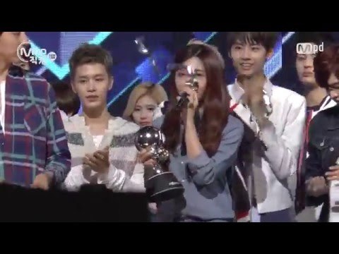 [MPD직캠] 정은지 1위 앵콜 직캠 하늘바라기 Fancam No.1 Encore full ver. MNET MCOUNTDOWN 160428