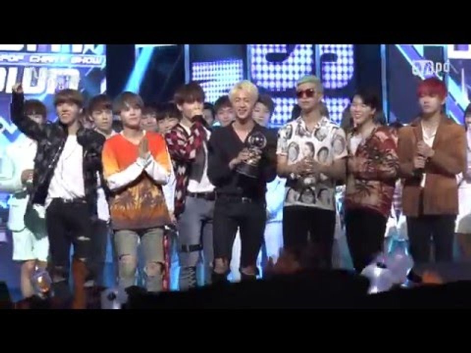 [MPD직캠] 방탄소년단 1위 앵콜 직캠 불타오르네 FIRE Fancam No.1 Encore full ver. MNET MCOUNTDOWN 160512