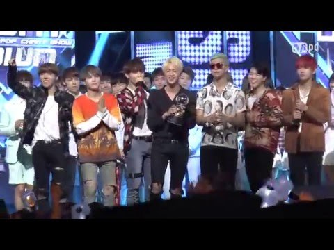 [MPD직캠] 방탄소년단 1위 앵콜 직캠 불타오르네 FIRE Fancam No.1 Encore full ver. MNET MCOUNTDOWN 160512