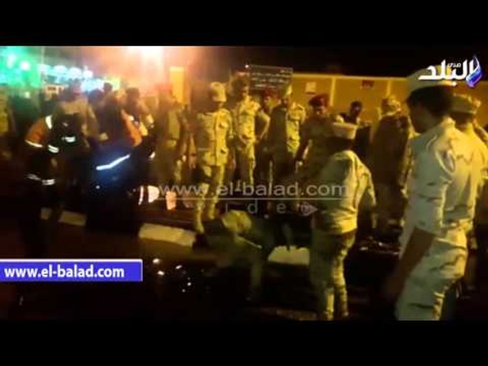 صدى البلد |  معدات القوات المسلحه تصل الدقهلية لسحب مياه الامطار