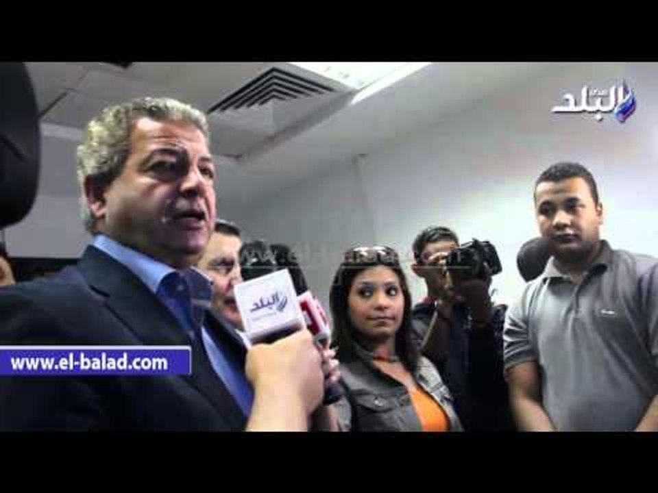 صدى البلد |  وزير الرياضة يتابع نظام عمل كاميرات المراقبة بستاد الإنتاج الحربي