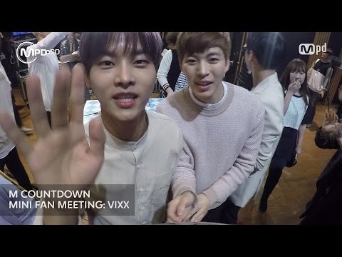 빅스 컴백 미니팬미팅 VIXX MINI FAN MEETING Mnet MCOUNTDOWN 160421