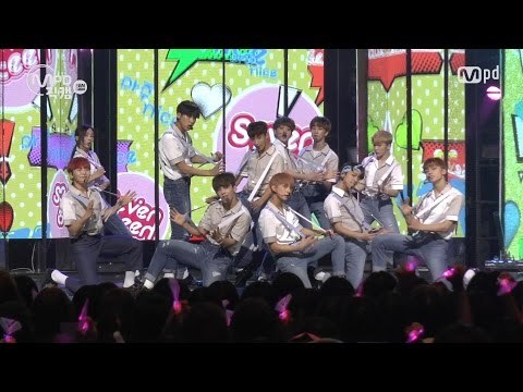 [MPD직캠] 세븐틴 직캠 아주 NICE Seventeen Fancam @엠카운트다운_160721