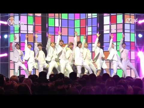[MPD직캠] 세븐틴 직캠 예쁘다 Pretty U Seventeen Fancam @엠카운트다운_160512