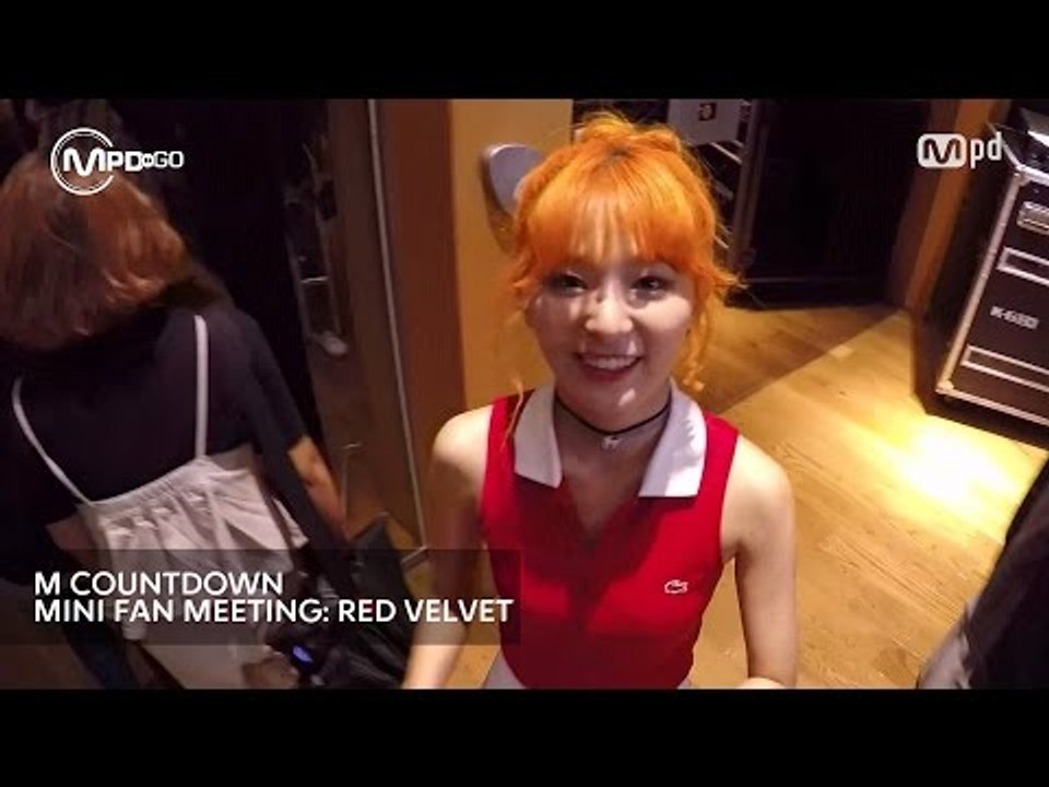 레드벨벳 미니팬미팅 Red Velvet MINI FAN MEETING Mnet MCOUNTDOWN 160908