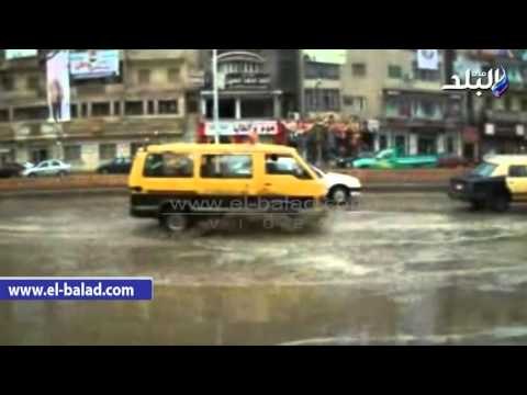 صدى البلد | استمرار عمليات شفط وكسح المياه بشوارع الغربية