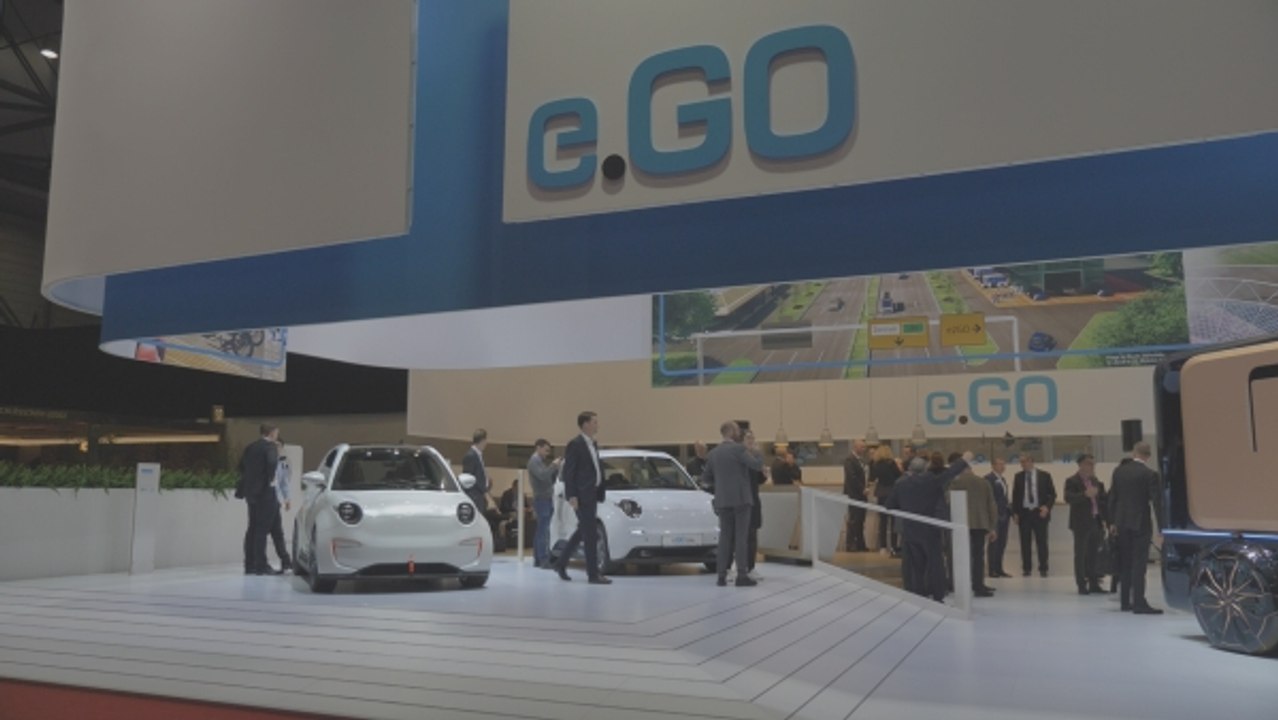 ZF und e.GO auf dem Genfer Automobilsalon 2019
