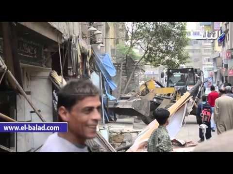 صدى البلد | محافظ الجيزة يقود حملة لإزالة الإشغالات بمنطقة الطوابق