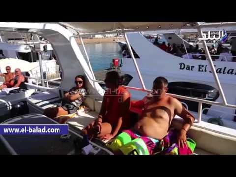 صدى البلد | شرم الشيخ تتحدى الجميع.. الروس يشعرون بالأمان.. والسائحون الإنجليز: لن نغادر مصر