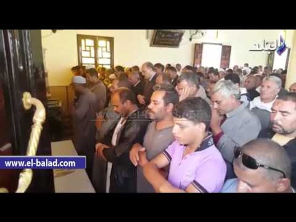 صدى البلد | أهالي بني سويف يشيعون جثمان شهيد العريش إلى مثواه الأخير