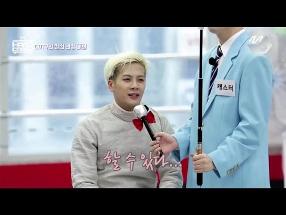 [GOT7's Hard Carry] Fencing match: Jackson vs Bambam (Real man) Ep.6 Part 9