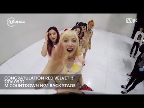 No.1 RED VELVET CONGRATULATIONS! 레드벨벳 1위 축하!! 160922