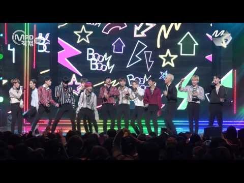 [MPD직캠 4K] 세븐틴 1위 앵콜 직캠 붐붐 BOOMBOOM Seventeen No.1 Encore Fancam @엠카운트다운_161215