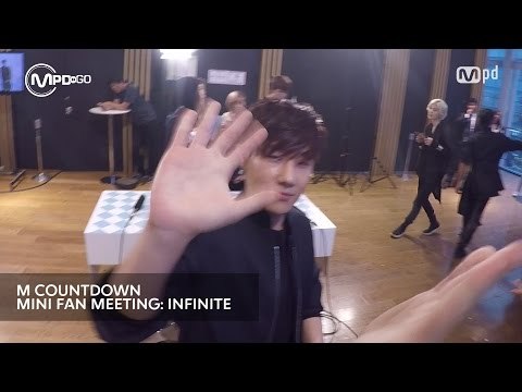 인피니트 미니팬미팅 INFINITE MINI FAN MEETING Mnet MCOUNTDOWN 160922