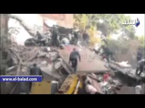 صدى البلد | القوات المسلحة تشارك فى عملية البحث عن المفقودين فى حادث أنهيار منزلين بالفيوم