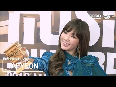[2016MAMA x M2] Congratulation! TAEYEON!