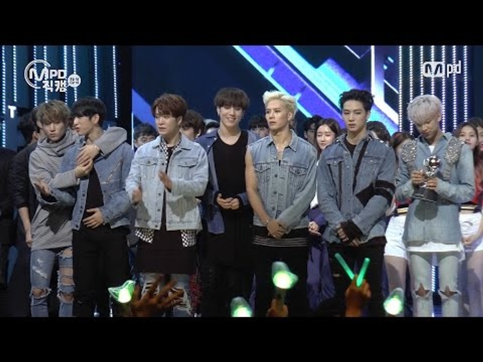 [MPD직캠] 갓세븐 1위 직캠 하드캐리 GOT7 Hard Carry Fancam No.1 Encore full ver. @엠카운트다운_161006