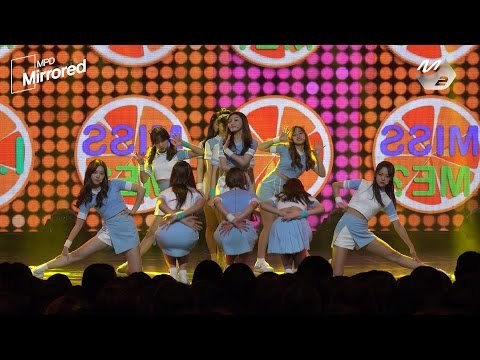 [Mirrored MPD직캠] 아이오아이 너무너무너무 거울모드 직캠(안무영상) I.O.I VeryVeryVery Choreography Fancam @엠카운트다운_161103