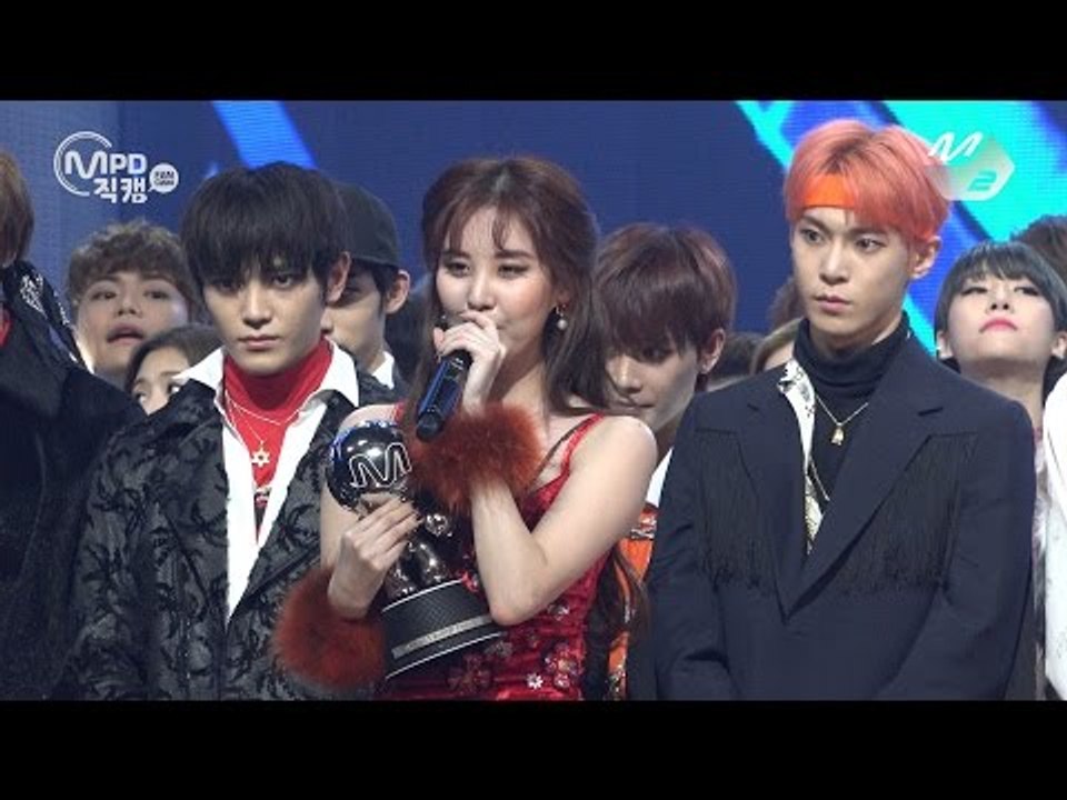 [MPD직캠 4K] 서현 1위 앵콜 직캠 Don't say no SEOHYUN No.1 Encore Fancam @엠카운트다운_170126