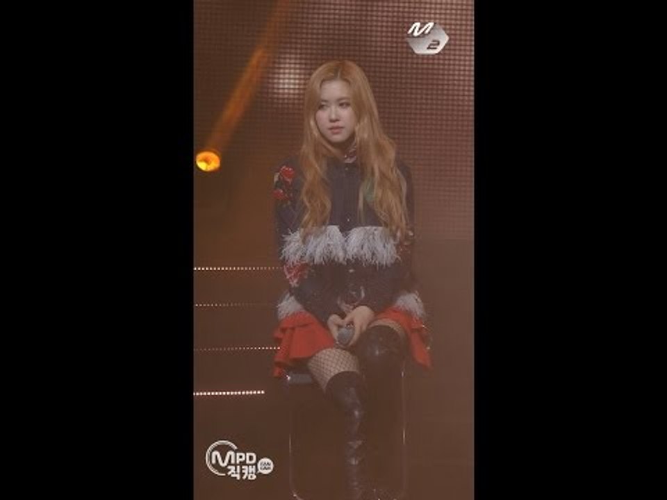 [MPD직캠] 블랙핑크 로제 직캠 STAY BLACKPINK ROSÉ Fancam @엠카운트다운_161110
