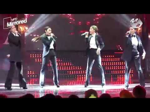 [Mirrored MPD직캠] 마마무 데칼코마니 거울모드 직캠(안무영상) Mamamoo Decalcomanie Choreography Fancam @엠카운트다운_161110