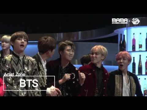 [2016MAMA x M2] BTS Reaction to Wiz Khalifa's performance