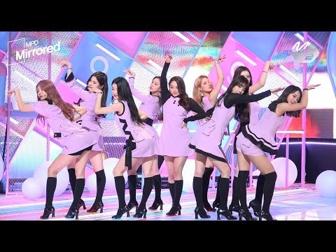 [Mirrored MPD직캠] 구구단 나 같은 애 거울모드 직캠(안무영상) gugudan A Girl Like Me Choreography Fancam @엠카운트다운_170302