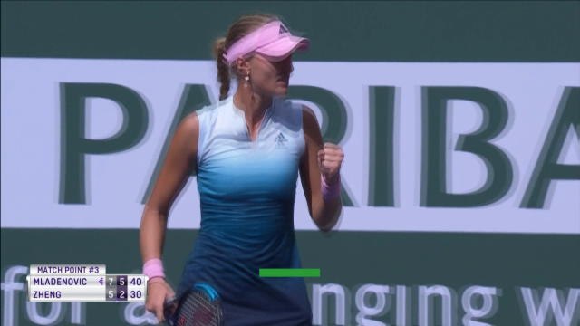 Indian Wells - Mladenovic va retrouver Osaka