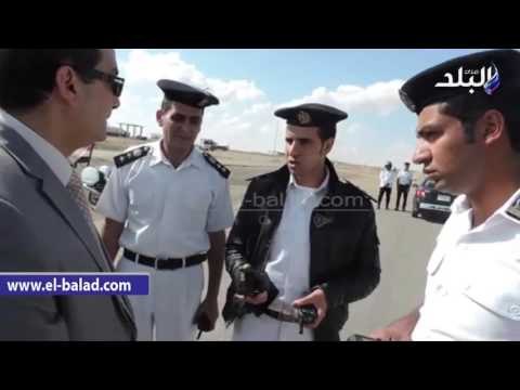 صدى البلد | ضبط 907 مخالفة مرورية فى مطروح