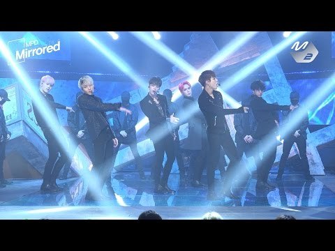 [Mirrored MPD직캠] B.A.P Wake me up 거울모드 직캠(안무영상) Choreography Fancam @엠카운트다운_170309