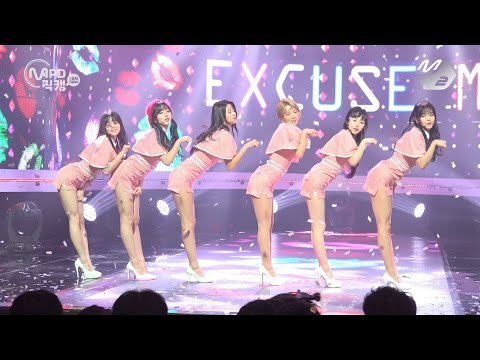 [MPD직캠 4K] 에이오에이 직캠 Excuse me AOA Fancam @엠카운트다운_170126