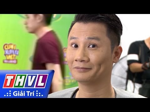 THVL | Cười xuyên Việt - Tiếu lâm hội | Hoàng Bách hôn môi xa trong phòng hóa trang