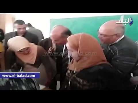 صدى البلد | إقبال كبير على إنتخابات الطلاب بجامعة بنها