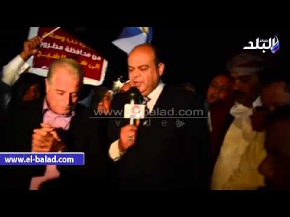 صدى البلد |  محافظ مطروح يدعو أبناء المحافظة لزيارة شرم الشيخ