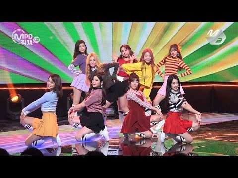 [MPD직캠 4K] 구구단 직캠 Rainbow gugudan Fancam @엠카운트다운_170302