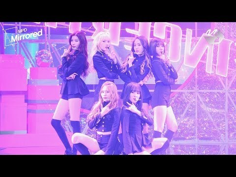 [Mirrored MPD직캠] 여자친구 FINGERTIP 거울모드 직캠(안무영상) GFRIEND Choreography Fancam @엠카운트다운_170309