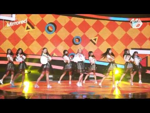 [Mirrored MPD직캠] 다이아 나랑 사귈래 거울모드 직캠(안무영상) DIA Choreography Fancam @엠카운트다운_170420