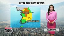 Ultra fine dust remains in some areas, chillier morinng _ 030819