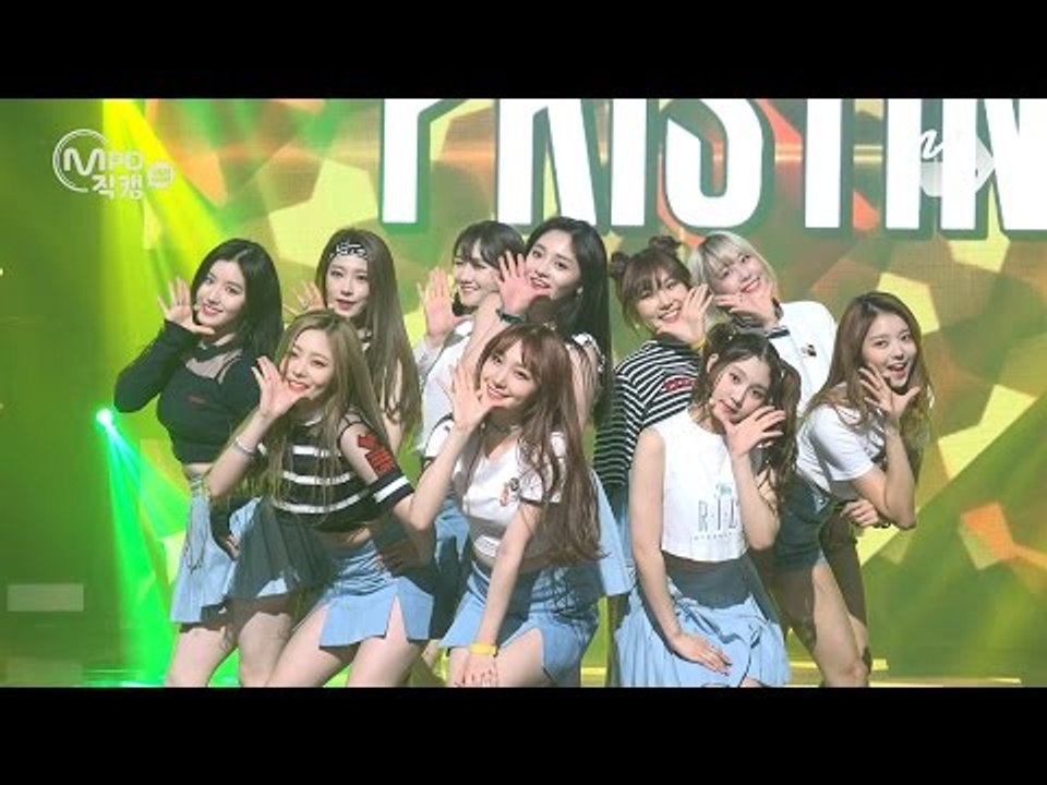 [MPD직캠 4K] 프리스틴 직캠 WEE WOO PRISTIN Fancam @엠카운트다운_170427
