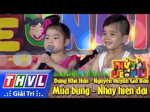 THVL | Thử tài siêu nhí - Tập 1: Múa bụng, nhảy hiện đại - Đặng Khả Hân, Nguyễn Huỳnh Gia Bảo
