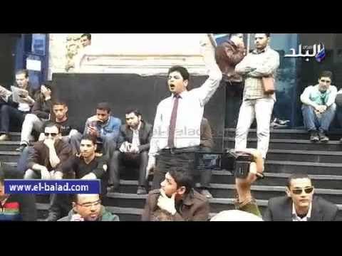 صدى البلد | حملة الماجستير والدكتوراة أمام «الصحفيين»: «الريس مع الشباب والوزارة قافلة الباب»