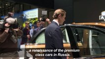 Putin's limousine maker Aurus makes European debut in Geneva