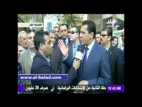 صدى البلد |محافظ الشرقية:العملية الانتخابية تسير في هدوء وسط إقبال كبير من المواطنين للادلاء بصوتهم