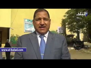 صدى البلد |  نائب محافظ القاهرة يتفقد لجان مدارس شبرا