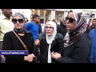 صدى البلد | تشييع جثمان مديحة سالم لمثواها الأخير بمقابر العائلة بأكتوبر