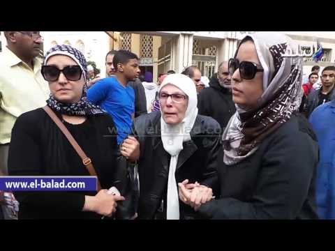 صدى البلد | تشييع جثمان مديحة سالم لمثواها الأخير بمقابر العائلة بأكتوبر