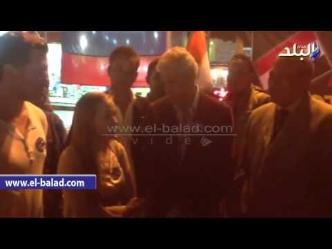 صدى البلد | اول حفل تابين لضحايا الروسية بشرم الشيخ