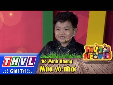THVL | Thử tài siêu nhí - Tập 1: Múa võ nhạc - Đỗ Minh Khang